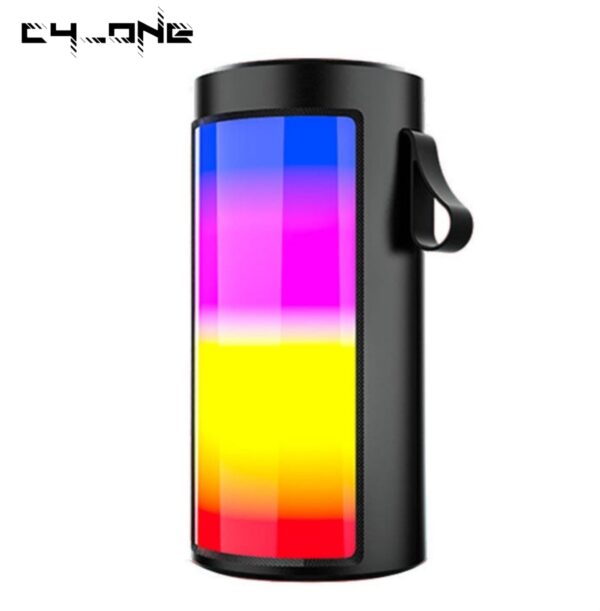 GTS-1742 Bluetooth 5.0 Drahtloser Mini Lautsprecher – Tragbarer Subwoofer mit Dual 2-Zoll RGB Beleuchtung, TWS, FM und MP3 - Image 2