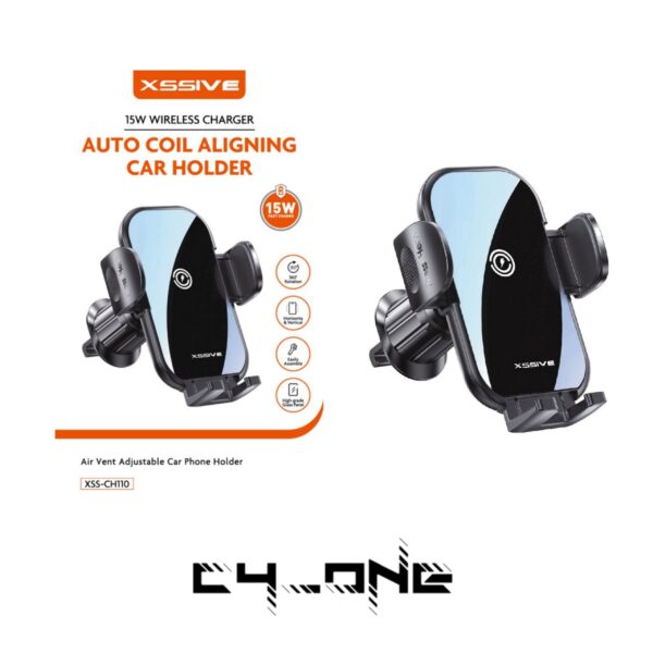 XSSIVE Mobile Phone Holder Car – Super stabile, universelle KFZ-Handyhalterung, kompatibel mit allen Smartphone-Typen