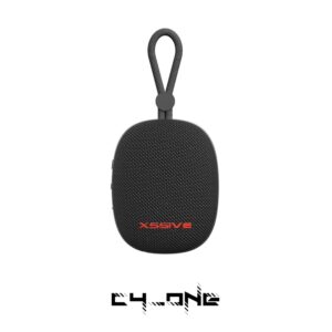 Xssive Wireless Tragbarer Lautsprecher XSS-BSP16BK – Kabelloser Bluetooth-Lautsprecher, Schwarz